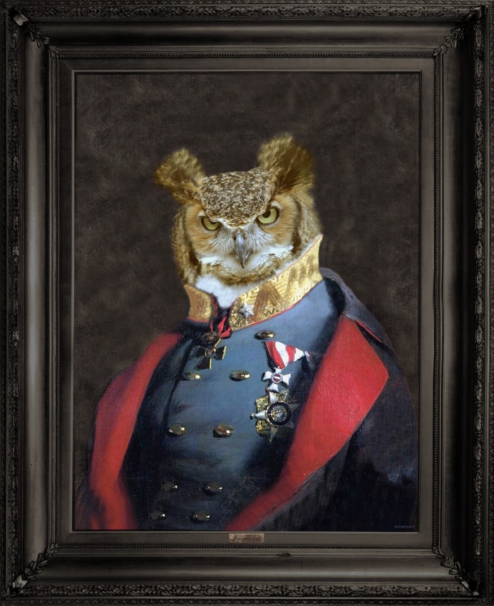 Grandfather Olaf Framed