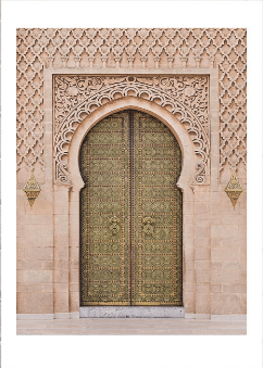 Moroccan Door Print