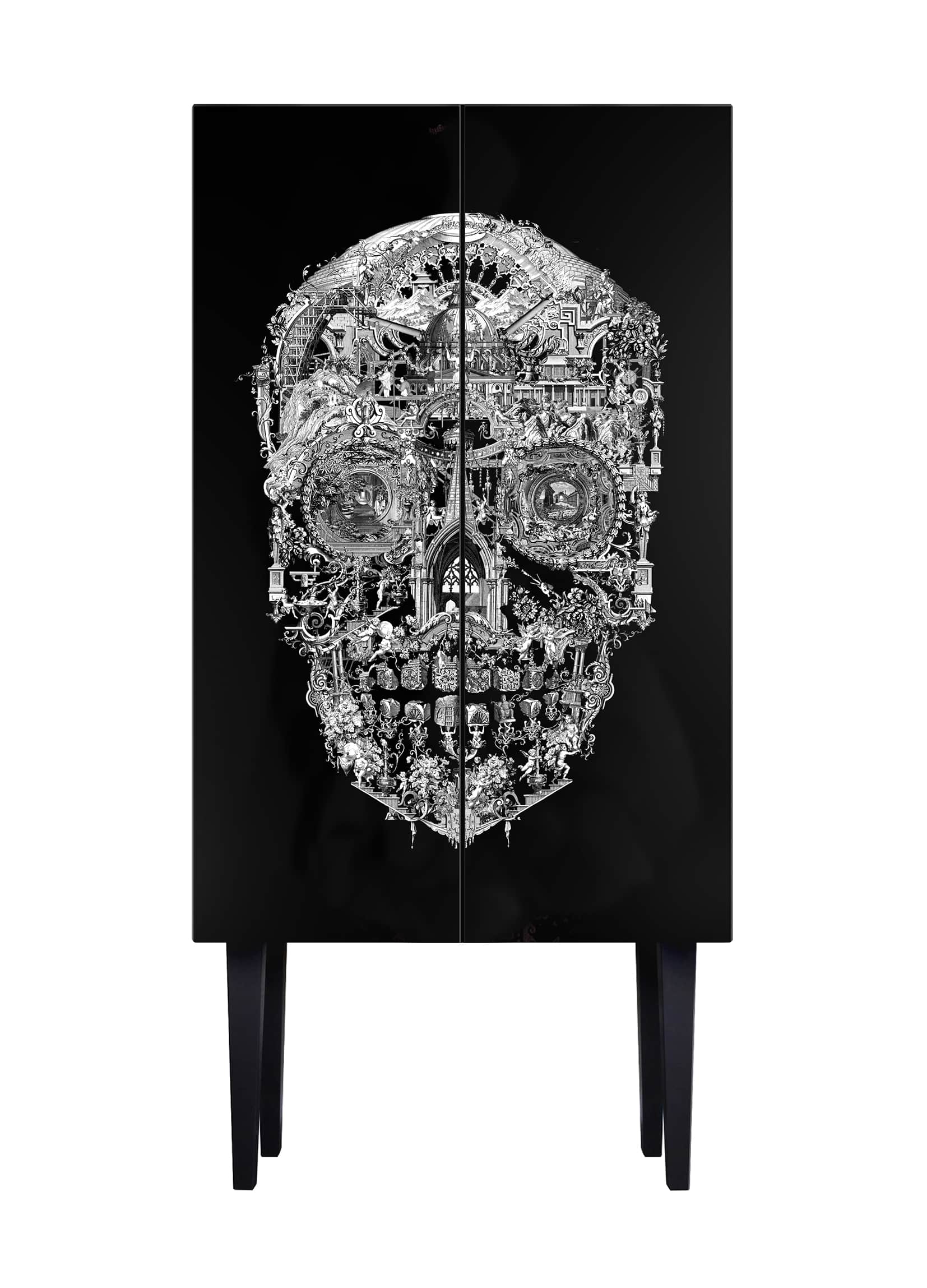 Sanctuary Skull Cabinet