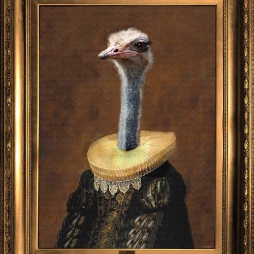 Senora Emanuela Framed