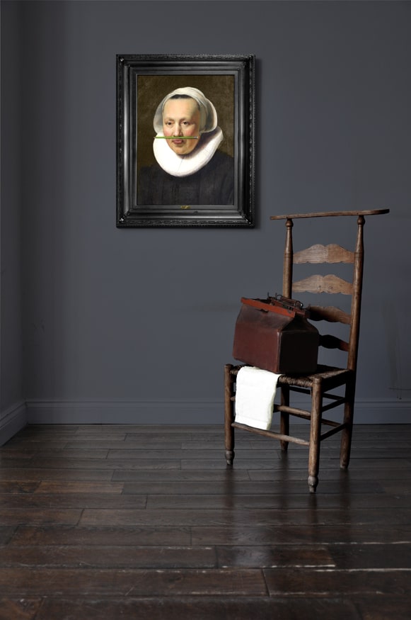 The Green Pencil Framed