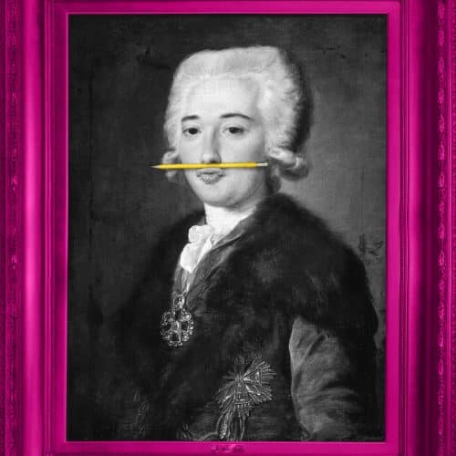 The Yellow Pencil Framed