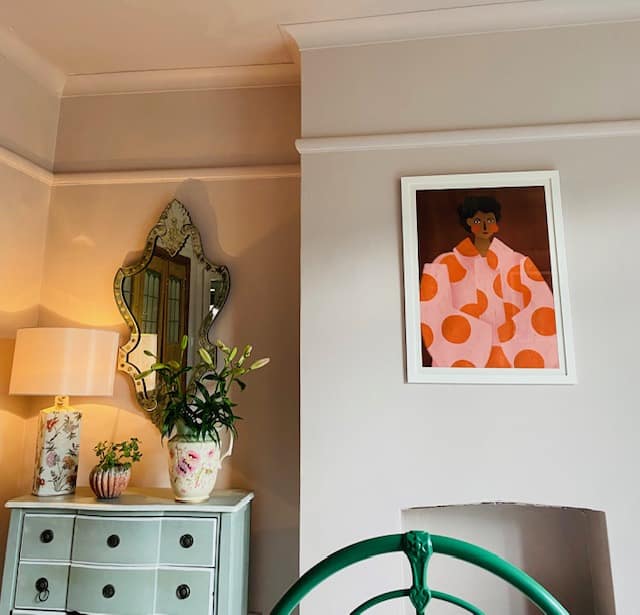 Woman with orange dots - Image 2